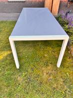 Tuintafel 90x210, Tuin en Terras, Tuintafels, Ophalen, Gebruikt, Rechthoekig, Aluminium