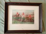 Echte lithografie van George Wright 1860 - 1942, Antiek en Kunst, Ophalen of Verzenden