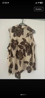 Studio Anneloes Top - Bloemenprint - Maat L, Beige, Maat 42/44 (L), Ophalen of Verzenden, Zo goed als nieuw