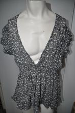 JKL43 Mooie Zwart Wit shirt maat XXL, Kleding | Dames, Grote Maten, Ophalen of Verzenden, Zo goed als nieuw, Overige kleuren, Shirt of Top