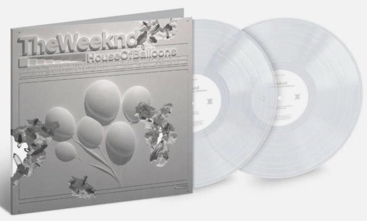 Vinyl 2LP The Weeknd House Of Balloons 10th CLEAR Arsham NEW, Cd's en Dvd's, Vinyl | Pop, Nieuw in verpakking, 2000 tot heden