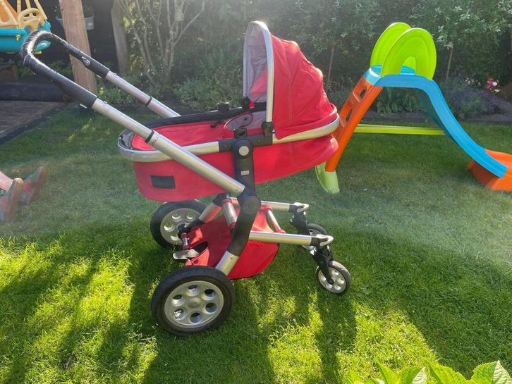 kinderwagen Joolz, Kinderen en Baby's, Kinderwagens en Combinaties, Gebruikt, Kinderwagen, Overige merken, Luchtbanden, Verstelbare duwstang