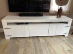 Steigerhouten TV Meubel - Wit - 165cm, Huis en Inrichting, Kasten | Televisiemeubels, Ophalen, 150 tot 200 cm, Zo goed als nieuw