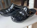 sanita  klompen zwart zilver als nieuw mt 39 werkklompen, Zwart, Ophalen of Verzenden, Zo goed als nieuw, Werkschoenen