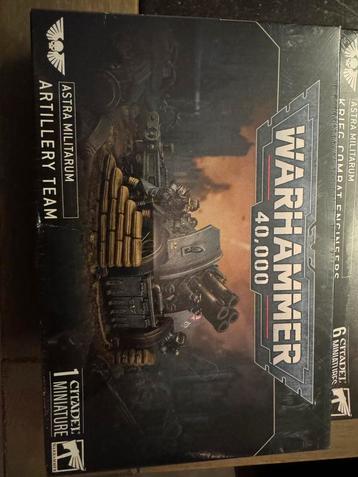 Krieg Artillery team - astra militarum beschikbaar voor biedingen