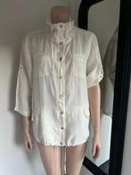 MAX MARA    linnen jasje/blouse  MAAT 42  ALS NIEUW, Ophalen of Verzenden, Zo goed als nieuw, Jasje, Maat 42/44 (L)