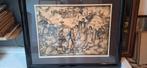 Ingelijste ets met religieuze scène, Ophalen