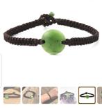 Jade armbandje ( canadees nefriet ), Sieraden, Tassen en Uiterlijk, Bedels, Verzenden, Nieuw, Edelsteen, Overige merken