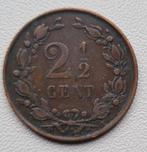 2 1/2 cent 1894 (2), Postzegels en Munten, Munten | Nederland, Ophalen of Verzenden, Koningin Wilhelmina, Overige waardes, Losse munt