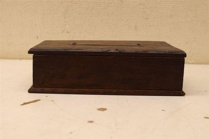 Houten sigaren kistje 47264, Verzamelen, Rookartikelen, Aanstekers en Luciferdoosjes, Gebruikt, Tabaksdoos of Verpakking, Ophalen of Verzenden