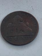 Belgische 2 Centimes 1870, Ophalen, Koning Willem III, Overige waardes, Losse munt