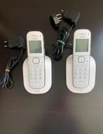 FYSIC DECT duo telefoon met snoeren, Telecommunicatie, Vaste telefoons | Handsets en Draadloos, Gebruikt, 2 handsets, Verzenden