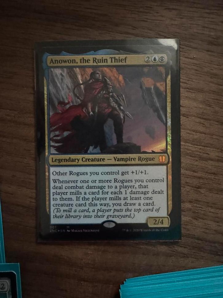 Anowon, the Ruin Thief - Commander Deck, Hobby en Vrije tijd, Verzamelkaartspellen | Magic the Gathering, Zo goed als nieuw, Speeldeck