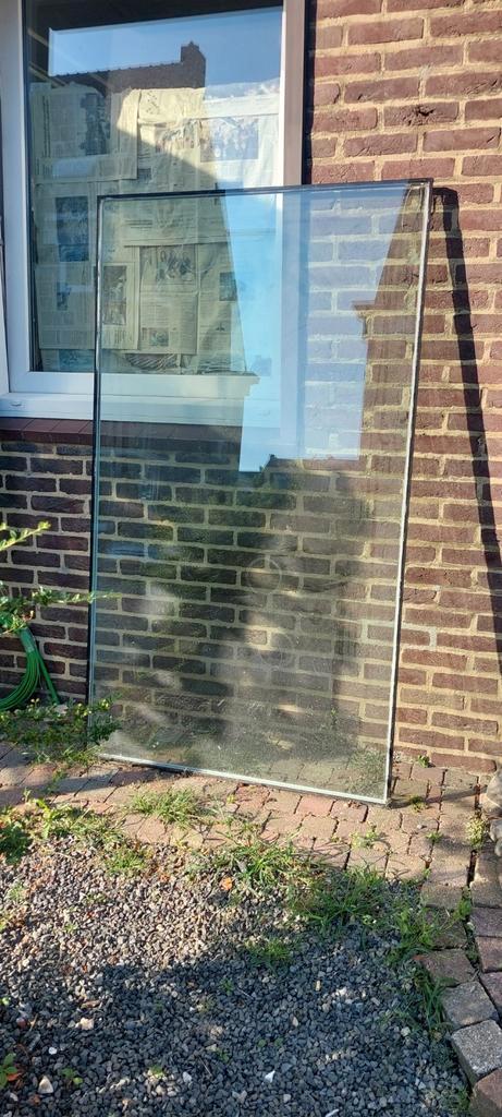 Gratis Glazen Ramen uit Schuifpui - 2 Grote/Kleine, Doe-het-zelf en Verbouw, Glas en Ramen, Gebruikt, Gevelraam of Ruit, 160 cm of meer