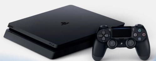 Playstation 4 slim 500gb met 1 controller, Spelcomputers en Games, Spelcomputers | Sony PlayStation 4, Zo goed als nieuw, Slim