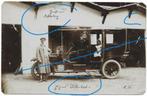 1910 fotokaart onbekend automerk auto, Ophalen of Verzenden, Voor 1920, Gelopen, Voertuig