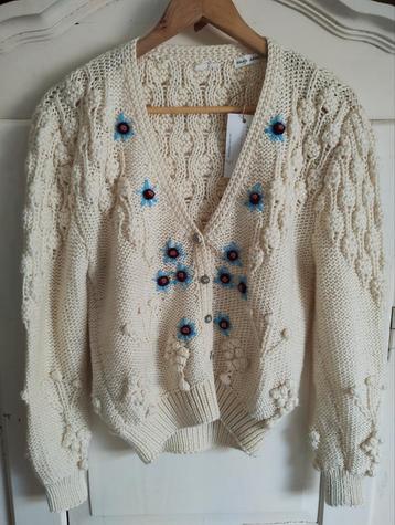 Trachten cottagecore handgemaakt vintage vest nieuwstaat  beschikbaar voor biedingen