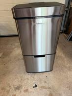 Homra Sensor prullenbak 2x 12 l en 48 l en extra gft bakje, Ophalen, Gebruikt