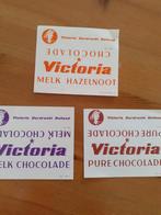 3 originele proefverpakkingen Victoria chocola Dordrecht 57', Verzamelen, Merken en Reclamevoorwerpen, Gebruikt, Ophalen of Verzenden