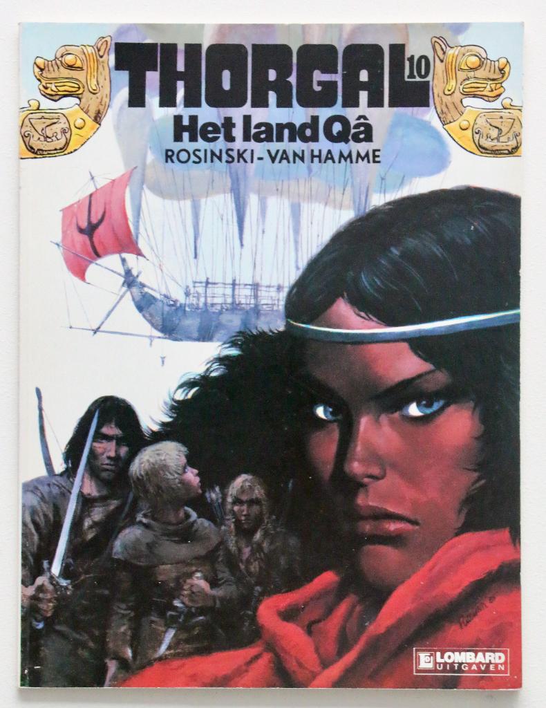 Thorgal - 10. Het land Qâ, Eén stripboek, Ophalen of Verzenden, Zo goed als nieuw