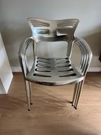 4 Stapelbare terrasstoelen in de stijl van Jorge Pensi, Ophalen, Gebruikt, Aluminium