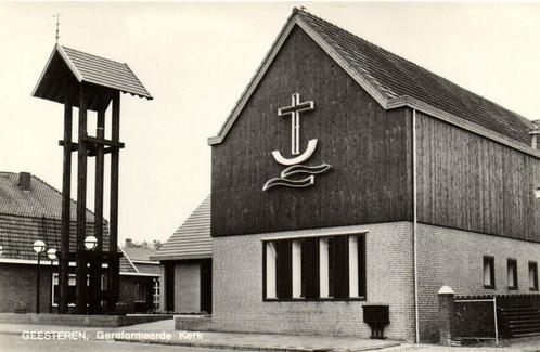 Geesteren, Gereformeerde Kerk - ongelopen, Verzamelen, Ansichtkaarten | Nederland, Ongelopen, Overijssel, 1920 tot 1940, Ophalen of Verzenden
