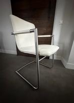 4/6/8/10 crème leder Henders & Hazel design eetkamerstoelen, Huis en Inrichting, Stoelen, Ophalen, Wit, Niet opgegeven, Creme