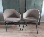 Eetkamerstoel zand boucle 2 stuks Luxe stoelen Nieuw, Huis en Inrichting, Stoelen, Ophalen, Twee, Overige kleuren, Nieuw