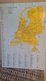 Spoorkaart Nederland 2006 Kunststof, NS, 2000 tot heden, Ophalen of Verzenden, Nederland