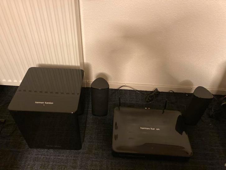 Harman Kardon BDS 280 Blu-ray Home Cinema Systeem, Audio, Tv en Foto, Home Cinema-sets, Gebruikt, Blu-ray-speler, 2.1-systeem