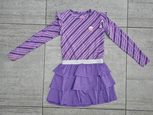 Jurk Louder (paars), maat 134/140, Kinderen en Baby's, Kinderkleding | Maat 134, Gebruikt, Meisje, Jurk of Rok, Ophalen of Verzenden