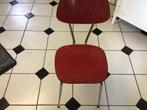 Vier vintage stoelen, Ophalen of Verzenden, Gebruikt, Vier
