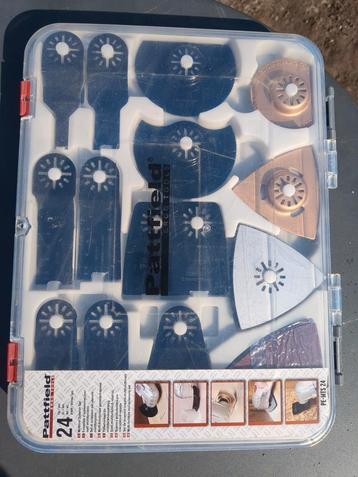 PATTFIELD Multitool accessoireset PE-MTS 24, 24-delig   beschikbaar voor biedingen