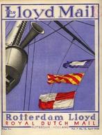 Rotterdamsche Lloyd - The Lloyd Mail, 1937-1938, Verzamelen, Ophalen, Gebruikt, Boek of Tijdschrift