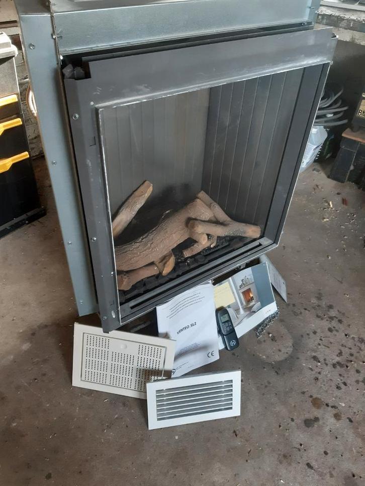 DRU Venteo SL2 Inbouwgaskachel, Huis en Inrichting, Haarden, Gebruikt, Gashaard, Ophalen of Verzenden