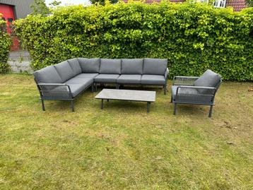 Tuinset zithoek loungeset loungebank trino nieuw €1149,- beschikbaar voor biedingen