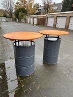 Statafel van Vat - Uniek & Handgemaakt (2 stuks), Huis en Inrichting, Tafels | Statafels, Ophalen of Verzenden, Gebruikt