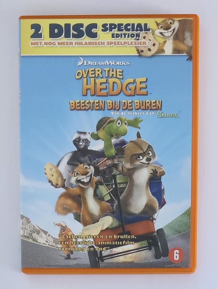 Over the Hedge 2 disc Special Edition DVD, Cd's en Dvd's, Dvd's | Tekenfilms en Animatie, Zo goed als nieuw, Amerikaans, Tekenfilm