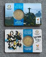 België 2016 | 2 euro Olympische Spelen | Set NL & FR, Ophalen of Verzenden, België, 2 euro, Setje