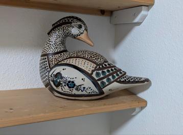 Vintage Tonala Pottery Duck beschikbaar voor biedingen