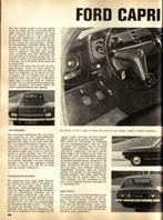 Autovisie test Ford Capri 1500 XL Maart 1969, Ophalen of Verzenden, Gelezen, Ford