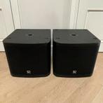Electro Voice ZX1 SUB set van 2 stuks in nette staat, Overige merken, Gebruikt, EV, Subwoofer