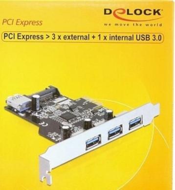 Delock PCI Express Uitbreidingskaart - USB insteekkaart 8930 beschikbaar voor biedingen