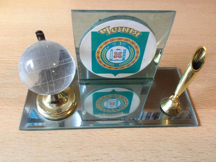 Bureau Accessoires Globe & Penhouder., Diversen, Bureau-accessoires, Zo goed als nieuw, Ophalen of Verzenden