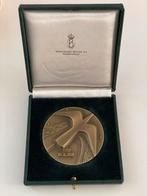 KLM luchtvaart onderscheiding/medaille 10000 vlieguren, Verzenden, Brons, Nederland