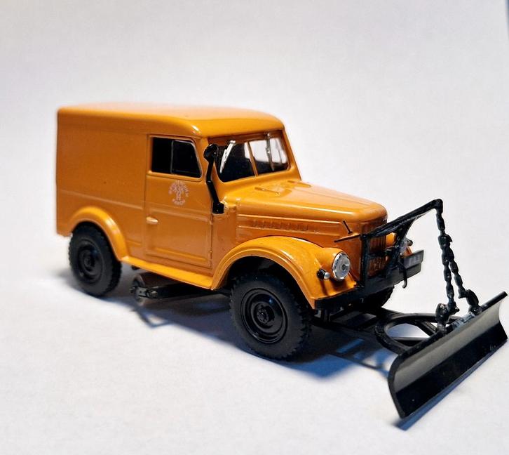 GAZ veegwagen De Agostini, Hobby en Vrije tijd, Modelauto's | 1:43, Gebruikt, Auto, Overige merken, Ophalen of Verzenden