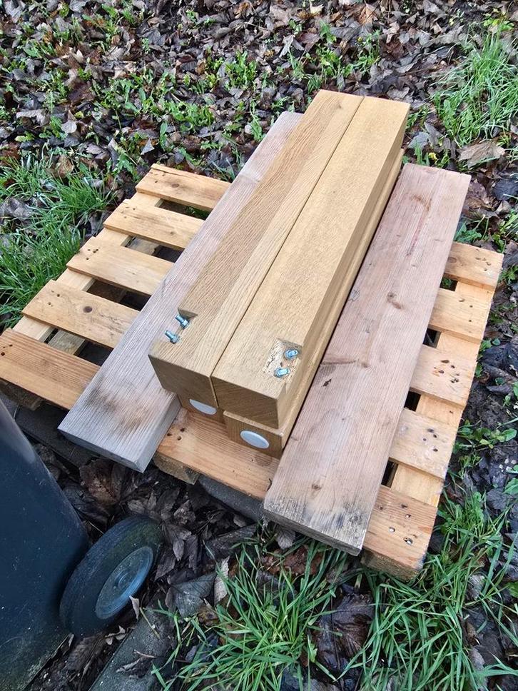 Houten Pallet - Hergebruik of DIY project, Doe-het-zelf en Verbouw, Hout en Planken, Gebruikt, Pallet, Overige houtsoorten, Minder dan 200 cm