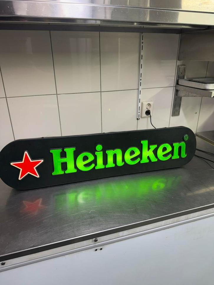 Heineken Lamp Decoratie, Antiek en Kunst, Antiek | Lampen, Ophalen of Verzenden