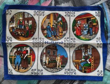 placemat Holland - katoen - afm 28x39 cm - souvenir artikel beschikbaar voor biedingen