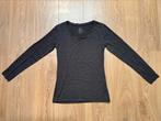 Grijs longsleeve dames shirt maat S, Ophalen of Verzenden, Lange mouw, Maat 36 (S), Grijs